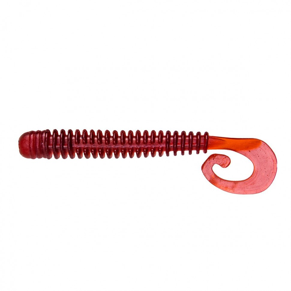 Твистер Helios Credo Long Body 2,95"/7,5 см, цвет Cola 12 шт HS-9-045 , 
